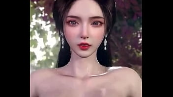 Huge boobs 3d moaning