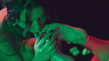 Marshmallow lesbian foot worship