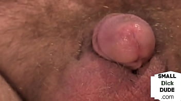 Micro penis dominas wanking off santa