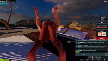 Disfrutando con una amiga