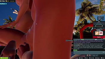 Disfrutando con una amiga