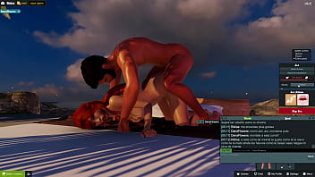 Disfrutando con una amiga