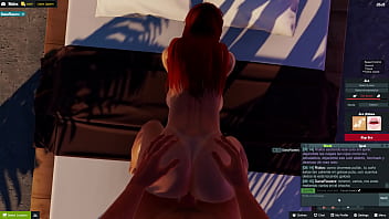 Disfrutando con una amiga