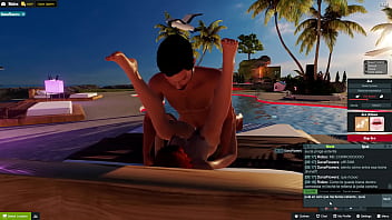 Disfrutando con una amiga