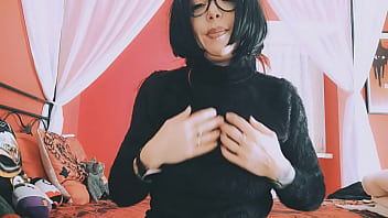 Chantal and her huge air in her belly