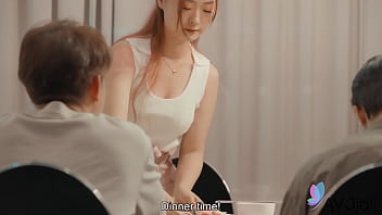 Chinese housewife sakura is sucking a hard cock before having sex