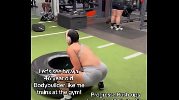 Let’s see how a 46 year old bodybuilder like me trains at the gym efc evans fitness clubgeorgia outfit bom