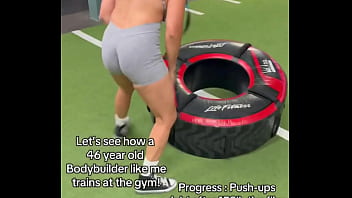 Let’s see how a 46 year old bodybuilder like me trains at the gym efc evans fitness clubgeorgia outfit bom