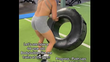 Let’s see how a 46 year old bodybuilder like me trains at the gym efc evans fitness clubgeorgia outfit bom