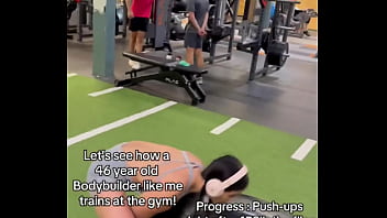 Let’s see how a 46 year old bodybuilder like me trains at the gym efc evans fitness clubgeorgia outfit bom