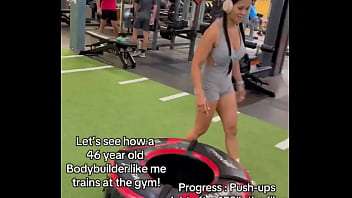 Let’s see how a 46 year old bodybuilder like me trains at the gym efc evans fitness clubgeorgia outfit bom