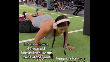 Let’s see how a 46 year old bodybuilder like me trains at the gym efc evans fitness clubgeorgia outfit bom