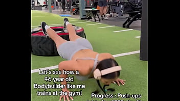 Let’s see how a 46 year old bodybuilder like me trains at the gym efc evans fitness clubgeorgia outfit bom