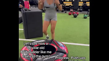 Let’s see how a 46 year old bodybuilder like me trains at the gym efc evans fitness clubgeorgia outfit bom