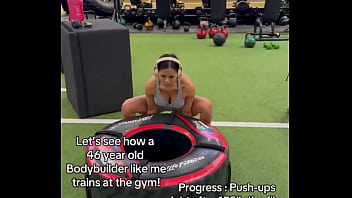 Let’s see how a 46 year old bodybuilder like me trains at the gym efc evans fitness clubgeorgia outfit bom