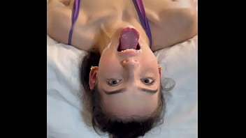 Stripper fay proves that she is the throat goat