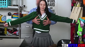 Teen got horny during strip & cavity search