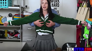 Teen got horny during strip & cavity search