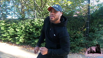 Dancer wants to show his moves to hottie in the park