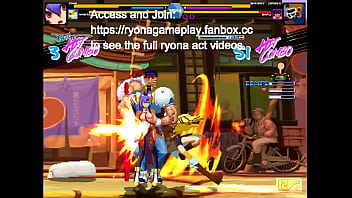 Pretty women has sex with men in erotic ryona hentai gameplay video