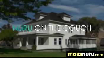 Slippery nuru massage for lucky dude 14