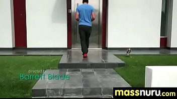 Slippery nuru massage for lucky dude 14