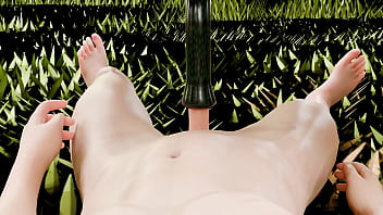 Creature masturbates man