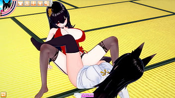 Hentai lesbian atago and taihou please eachother until they both cum