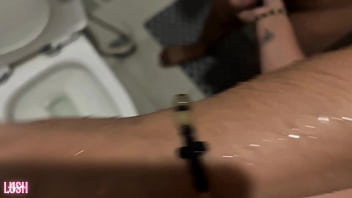 He had no idea gave my roommate a steamy surprise while he was in the shower