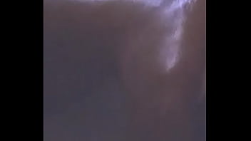 Wife giving husband footjob