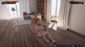 Johnny walker vs erica nf3d mma mixed combat maledom