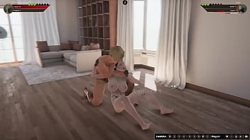 Johnny walker vs erica nf3d mma mixed combat maledom