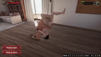 Johnny walker vs erica nf3d mma mixed combat maledom