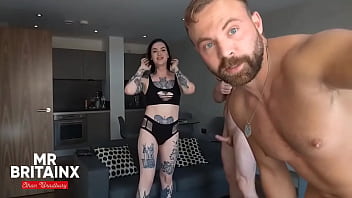 Some behind the scenes getting ready to film with bibibratx and the butchmaddox such an incredible scene but suc