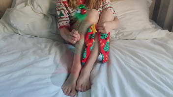 Christmas sockjob