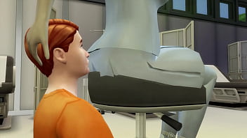 Fart sims face fart from mercy