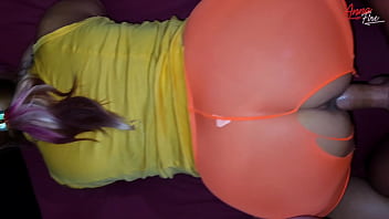 Milf with big tits fucked after training