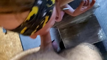 Fucking this chick in the shed