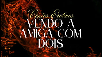 Amiga dando pra dois