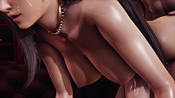Tifa get fuck in bar