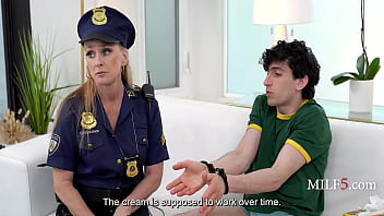 Cop stepmom teaches son a lesson after catching him exposing himself Cop stepmom teaches son a lesson after catching him exposing himself