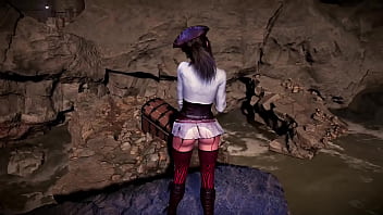 Leader of thieves lara croft shows her tanned body on the seashore Leader of thieves lara croft shows her tanned body on the seashore