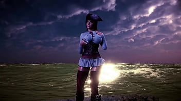 Leader of thieves lara croft shows her tanned body on the seashore Leader of thieves lara croft shows her tanned body on the seashore