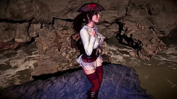 Leader of thieves lara croft shows her tanned body on the seashore Leader of thieves lara croft shows her tanned body on the seashore