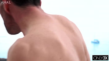 Fishnet tease and anal fuck