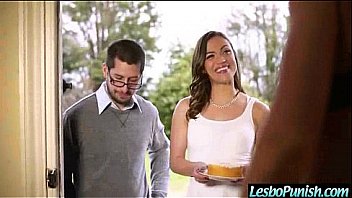 Teen girl get sex toy banged by mean lez alyssa&angel clip 05