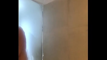 A fast shower before the shooting jetting ready for action