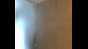 A fast shower before the shooting jetting ready for action