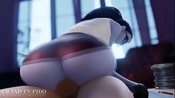 She's bounded that big butt