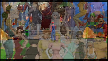 Mario x bowser bang peach and nintendo hoes